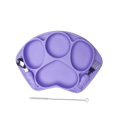 ซื้อ ชุดชามดูดซิลิโคนเด็ก Bpa ฟรีบนโต๊ะอาหารปรับแต่งด้วยฟาง online manufacture