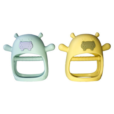 ซื้อ ยางกัดซิลิโคนสำหรับเด็กทารก Hippo Never Drop DIY Handmade Bpa Free online manufacture