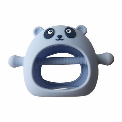 ซื้อ ยางกัดซิลิโคนสำหรับเด็ก BPA Free Panda Shape Food Grade Customized online manufacture