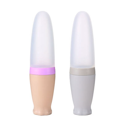 ซื้อ Phthalate BPA ฟรียางซิลิโคน Baby Teether ช้อนขวดนมไหลปานกลาง online manufacture