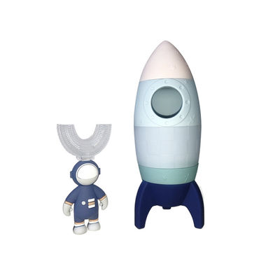 ซื้อ ซิลิโคนเด็กจรวดของเล่นแปรงสีฟันตกแต่งสีที่กำหนดเอง online manufacture