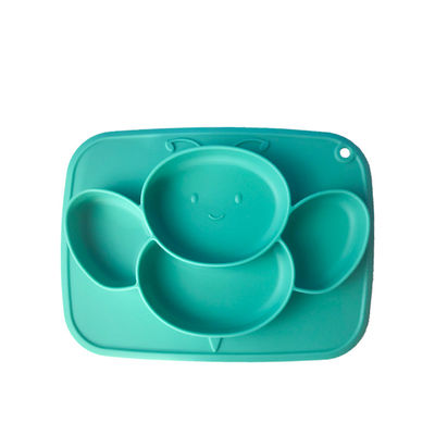ซื้อ ชุดจานให้อาหารทารก Bpa ฟรีรูปผึ้งแบบกำหนดเองพร้อมช้อนและส้อม online manufacture