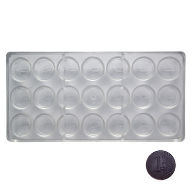 ซื้อ รูปทรงเหรียญสี่เหลี่ยม โชโกแลต โพลิคาร์บอเนต PC โชโกแลต online manufacture
