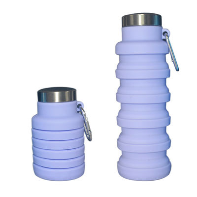 ซื้อ High Quality Eco-friendly Sports 335ml Silicone Collapsible Water Bottle online manufacture