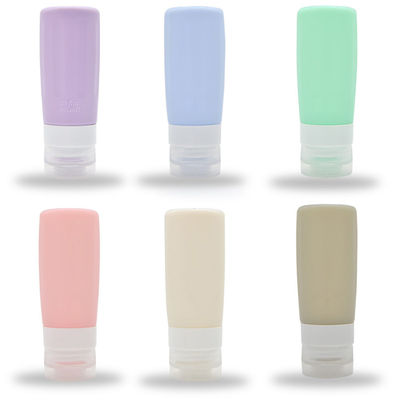 ซื้อ ขวดน้ำซิลิโคนสำหรับเดินทาง Sustainable Custom Camp 60ml Silicone Split Bottles online manufacture