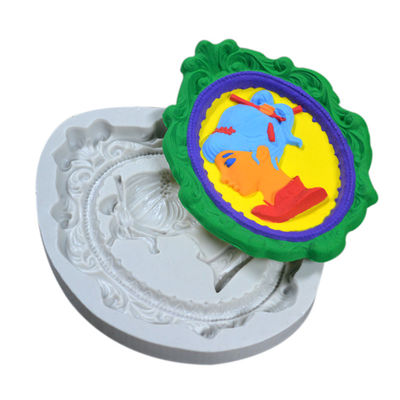 ซื้อ OEM Professional แม่พิมพ์อบซิลิโคน Para Fondant Woman Shaped online manufacture