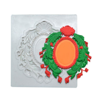 ซื้อ แม่พิมพ์อบซิลิโคนรูปทรงกระจก DIY แฮนด์เมดเค้ก Fondant กำหนดเองได้ online manufacture