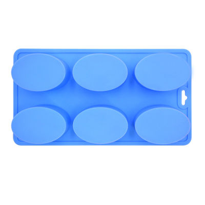 ซื้อ แม่พิมพ์อบรูปไข่ DIY ในครัวเรือน, แม่พิมพ์สบู่ซิลิโคน Oem Custom 6 Cavity online manufacture
