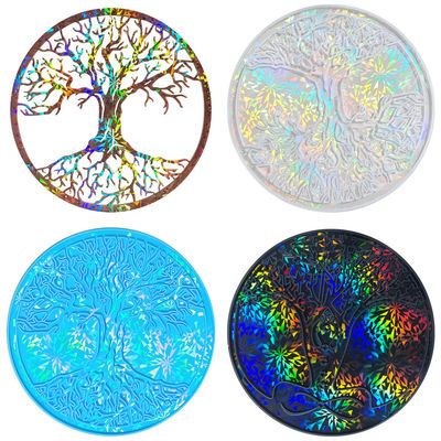 ซื้อ MHC Diy สีซิลิโคน รีซิน Mold Holographic Wall Art การตกแต่งผนัง บ้าน Epoxy รีซิน งานฝีมือ online manufacture
