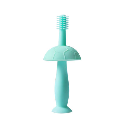 ยางกัดซิลิโคน ราคาโรงงาน 360 Degree Cleaning Infant Toothbrush Shape