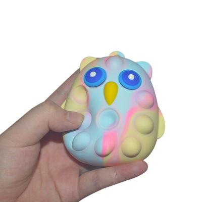 ของเล่นบีบซิลิโคนป้องกันแรงดัน 3D Pop Fidget Ball ปลอดสารพิษสำหรับเด็ก