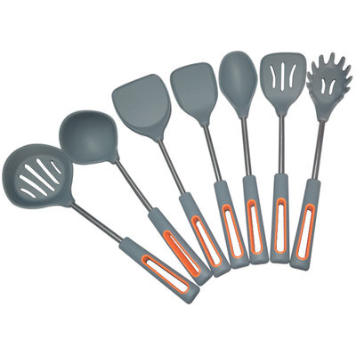 ไม้พายซิลิโคนแบบกำหนดเอง Kitchenaid ชุดอุปกรณ์ทำอาหาร 8 ชิ้นเป็นมิตรกับสิ่งแวดล้อม