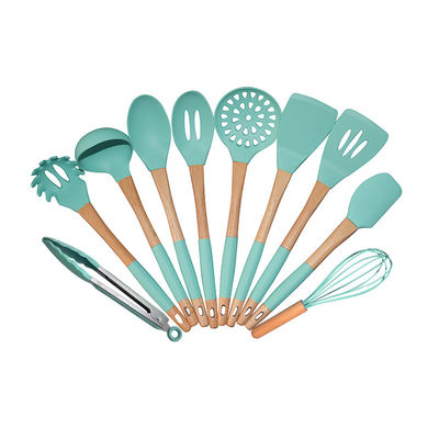 ไม้พายซิลิโคนทนความร้อน Kitchenaid Utensils Eco Friendly 10 ชิ้น