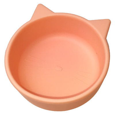 Kids Suction Feeding Bowl ซิลิโคนรูปแมวชามอาหารสั่งทำพิเศษ
