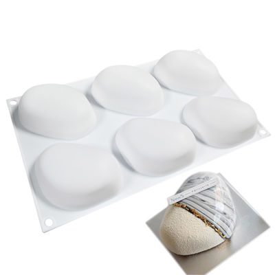 Mango Shape 3D Cake Moulds เครื่องมือทำเค้กซิลิโคนที่ยั่งยืน LFGB Certified