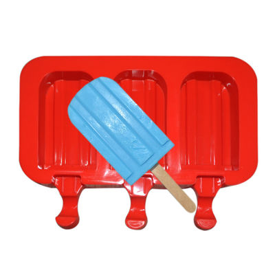 OEM / ODM ซิลิโคน Ice Pop Moulds Stocked Custom Popsicle Moulds
