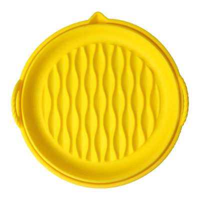 เครื่องมือครัวซิลิโคนปลอดสาร BPA อุปกรณ์เสริมหม้อทอดอากาศซิลิโคนทำความสะอาดง่ายปรับแต่งได้