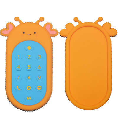 MHC ซิลิโคนยางกัดระยะไกล Baby Silicone Teether Toy TV Remote Design Design