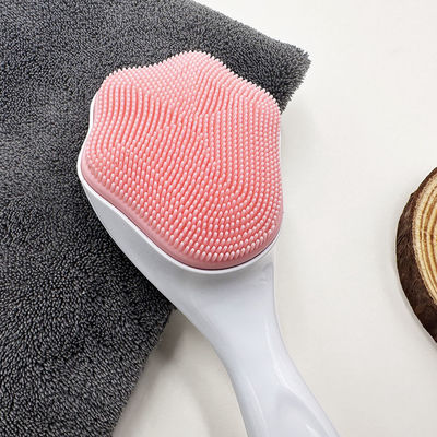 MHC หน้า กันน้ํา การทําความสะอาด Brush Scrubber Exfoliator น่ารัก สีซิลิโคน นวด Brush
