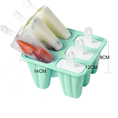 MHC ไม่เป็นพิษ ทําบ้านเล็ก ๆ สนุก Popsicle Mold สําหรับเด็ก Bpa ฟรีกับไม้ทนทาน รูปทรง